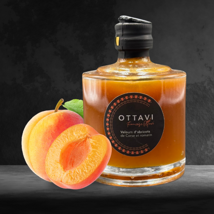 Velours d'Abricot & Romarin – Vinaigre Artisanal de Corse